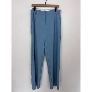 Shinestar Light Blue Pleated Wide Leg Trousers Pants NWT Size M